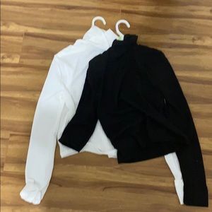 Double set turtle necks